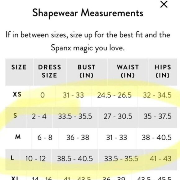 Spanx Shapewear "OnCore" High-Waisted Mid-Thigh Shorts SS1915 Black Sz L - Picture 12 of 12